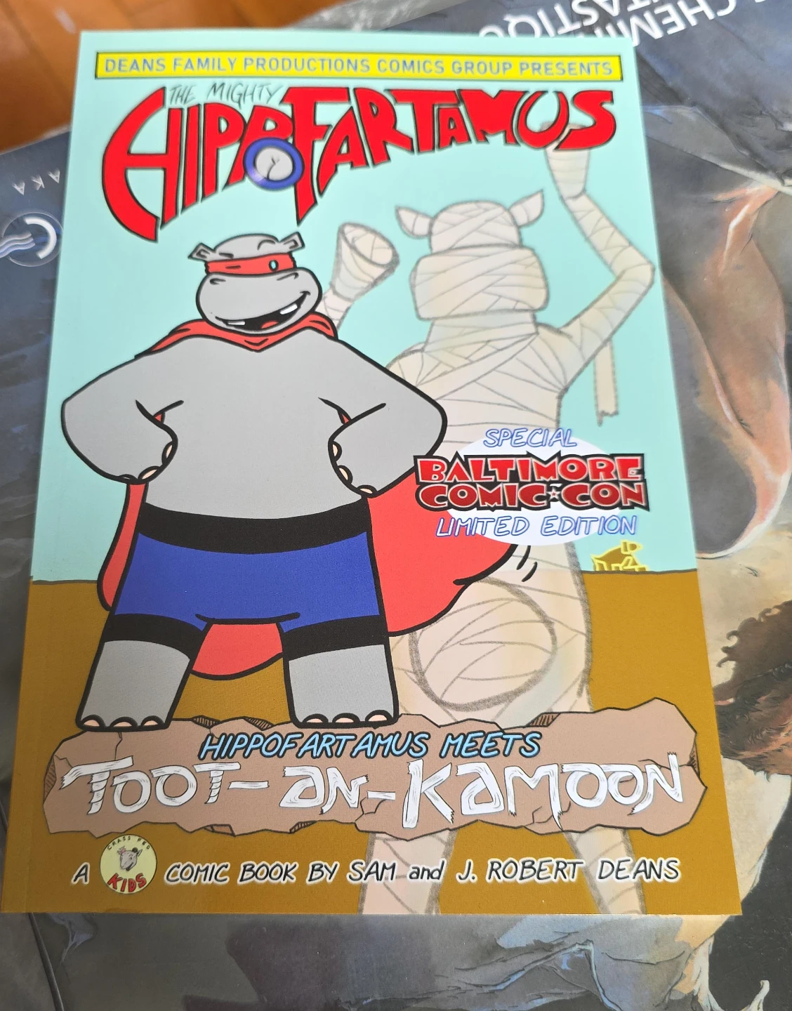 The Mighty Hippofartamus Meets Toot-an-Kamoon Comic Book