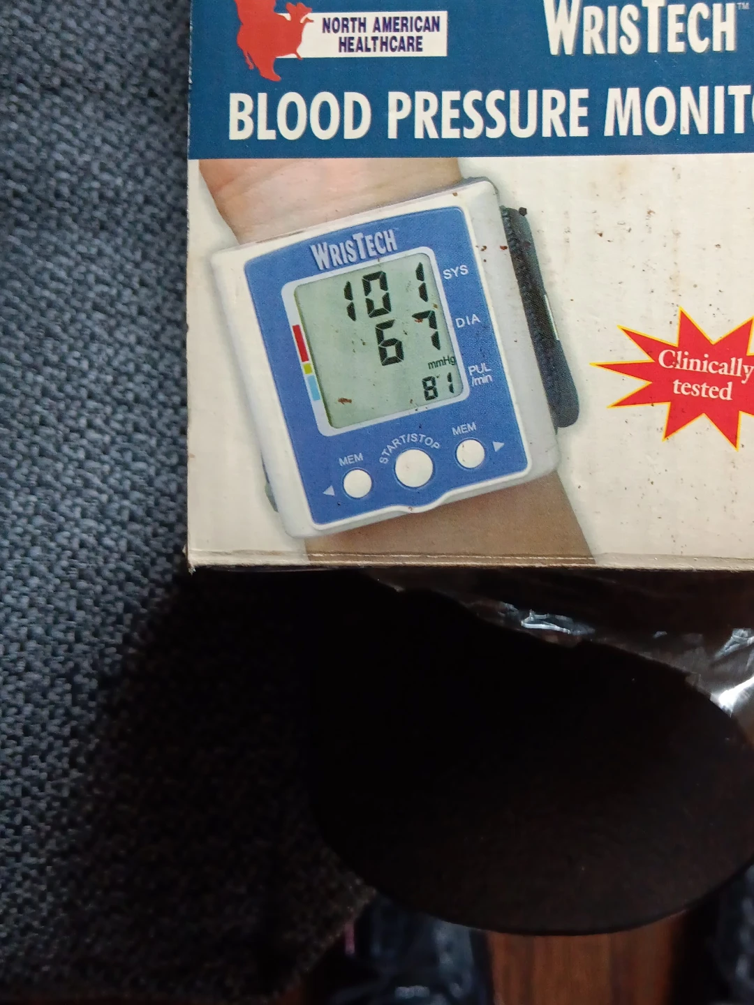 Wristech Blood Pressure Monitor