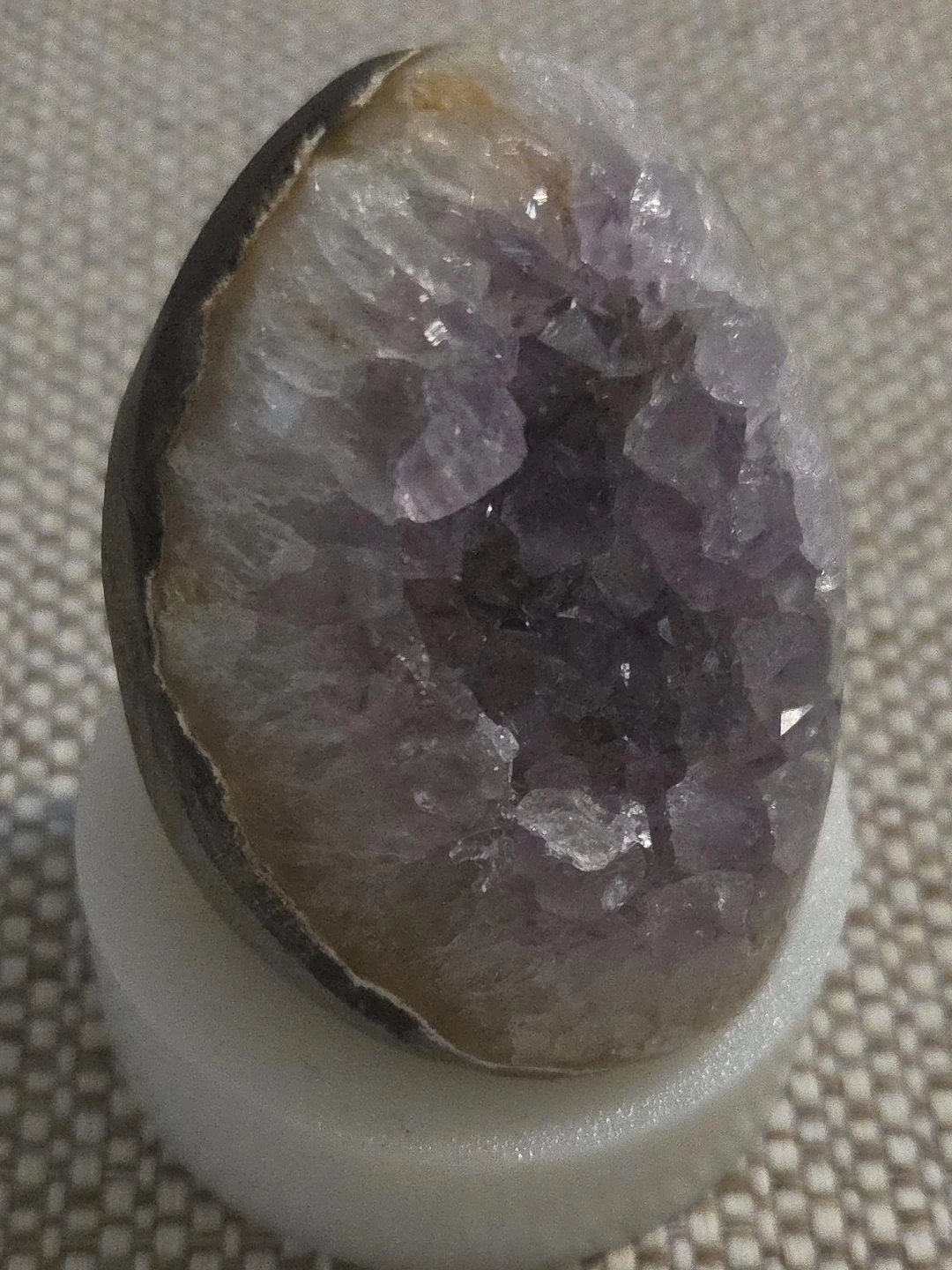 Amethyst Geode Crystal Decor