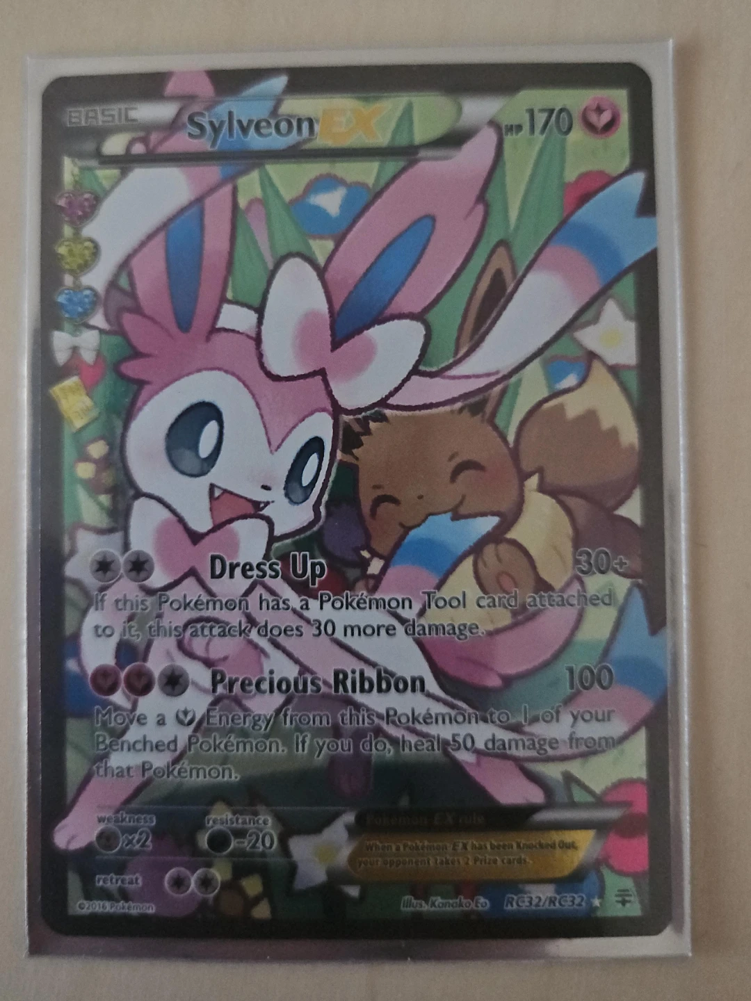 Pokémon Sylveon EX – Generations Radiant Collection – Full Art