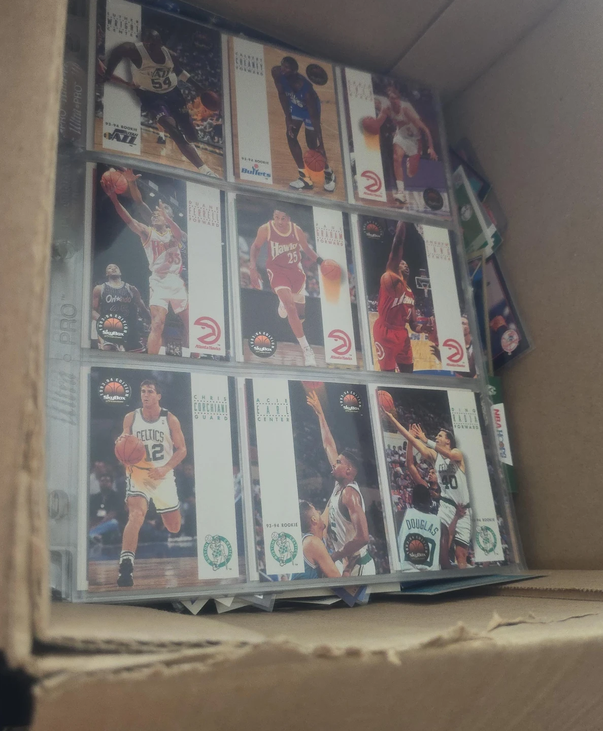 1993-94 NBA SkyBox Basketball Cards - Multiple Players