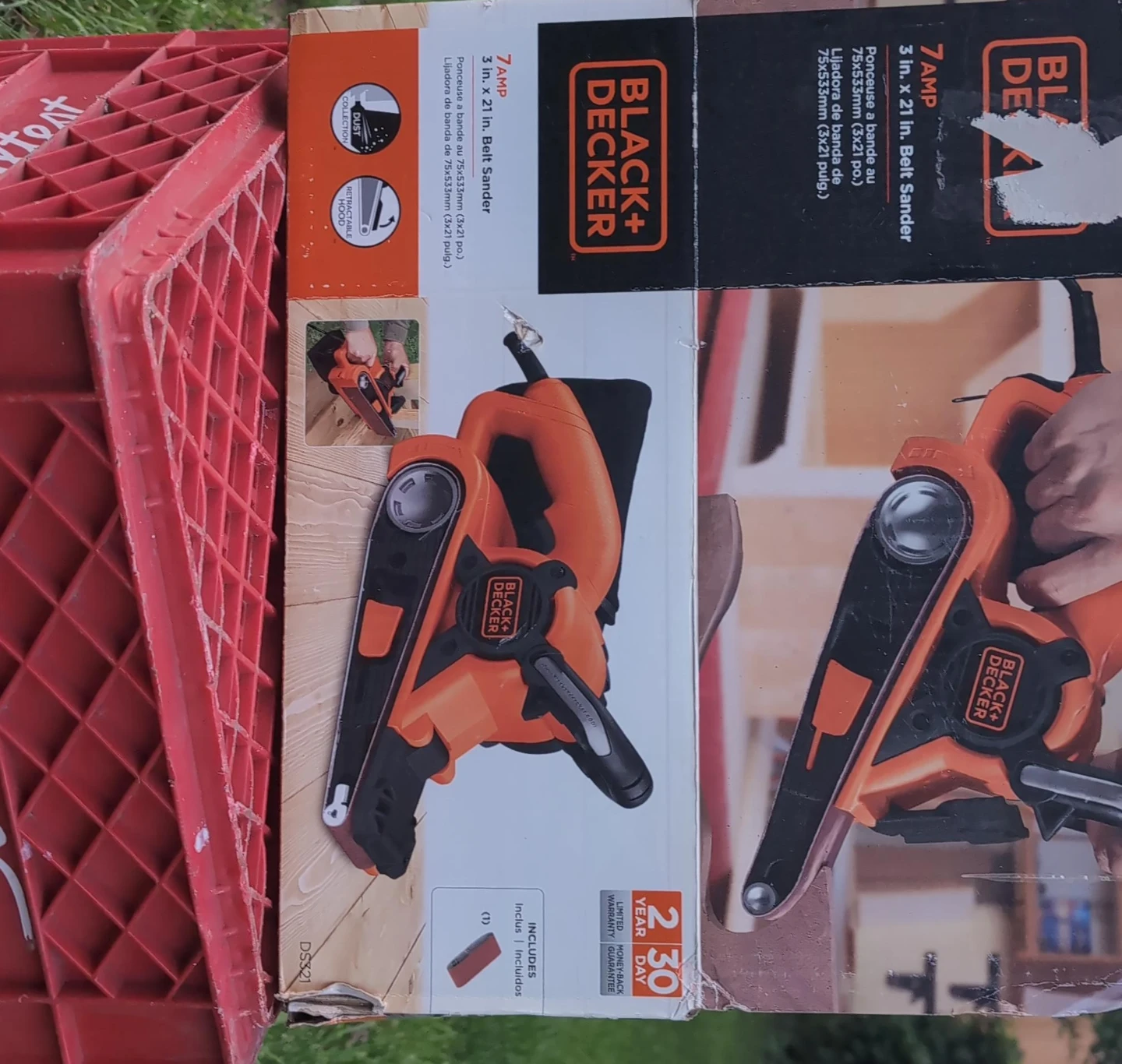 BLACK+DECKER 7 AMP Belt Sander