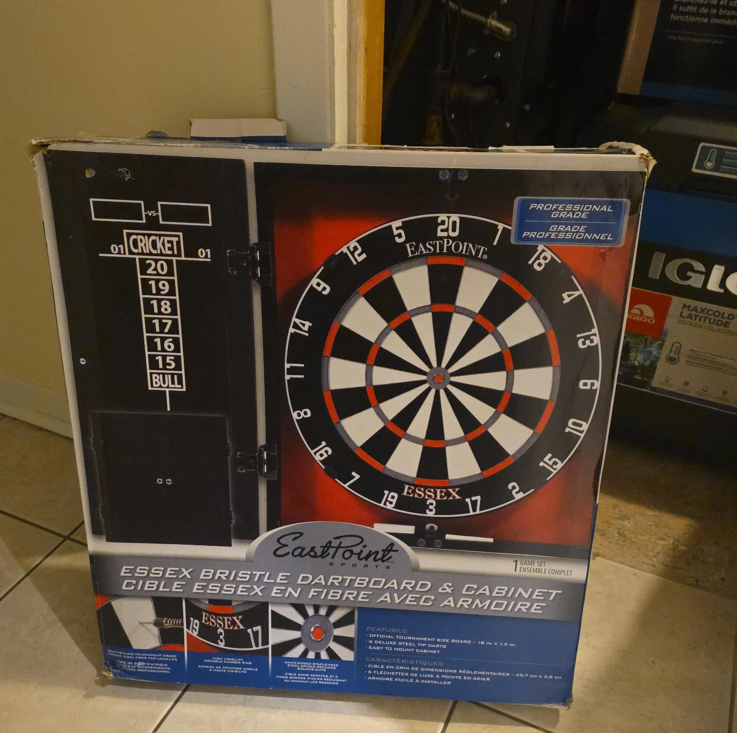 EastPoint Sports Bristle Dartboard & Cabinet Set - photo 2