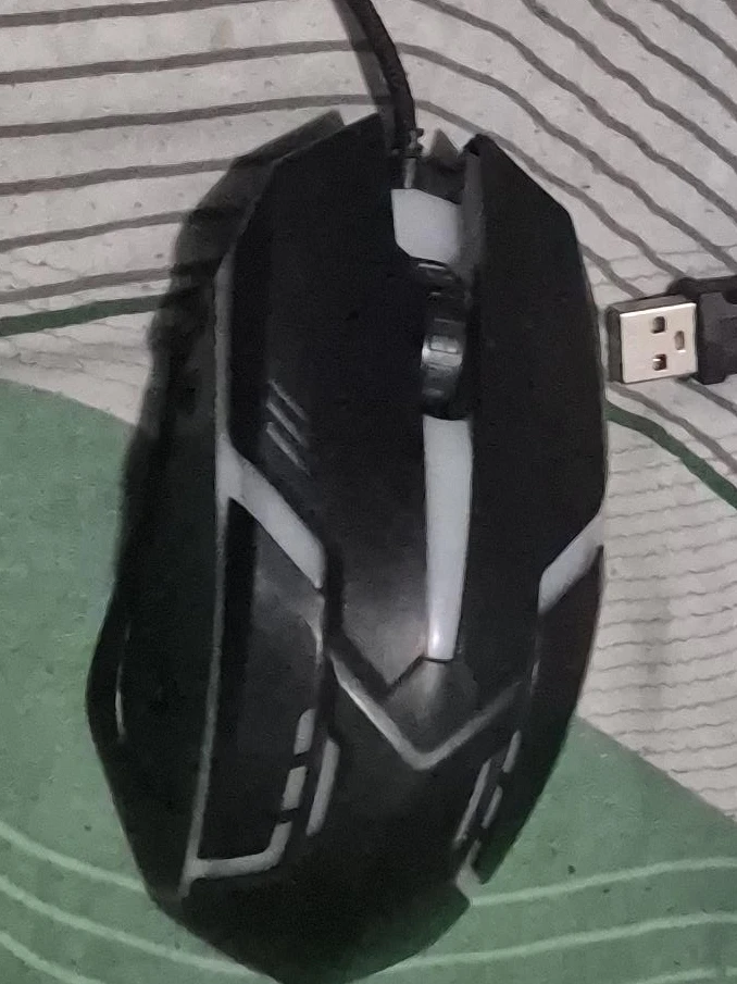 Black Wired Gaming Mouse
