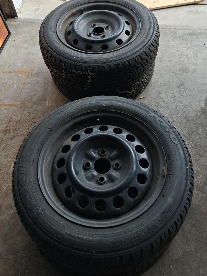 Winter Tires on Rims