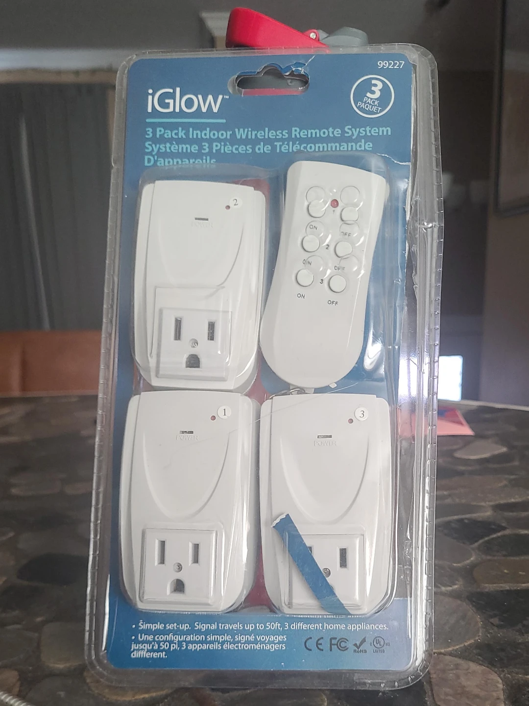 iGlow 3 Pack Indoor Wireless Remote System