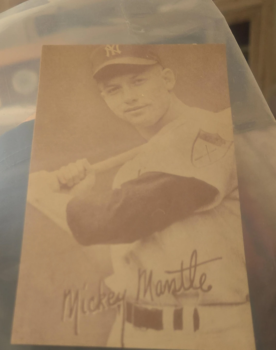 Mickey Mantle Baseball Card