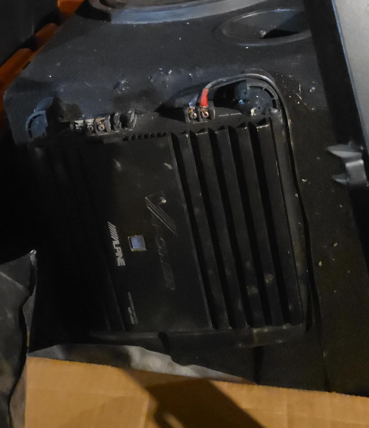 Alpine car amplifier