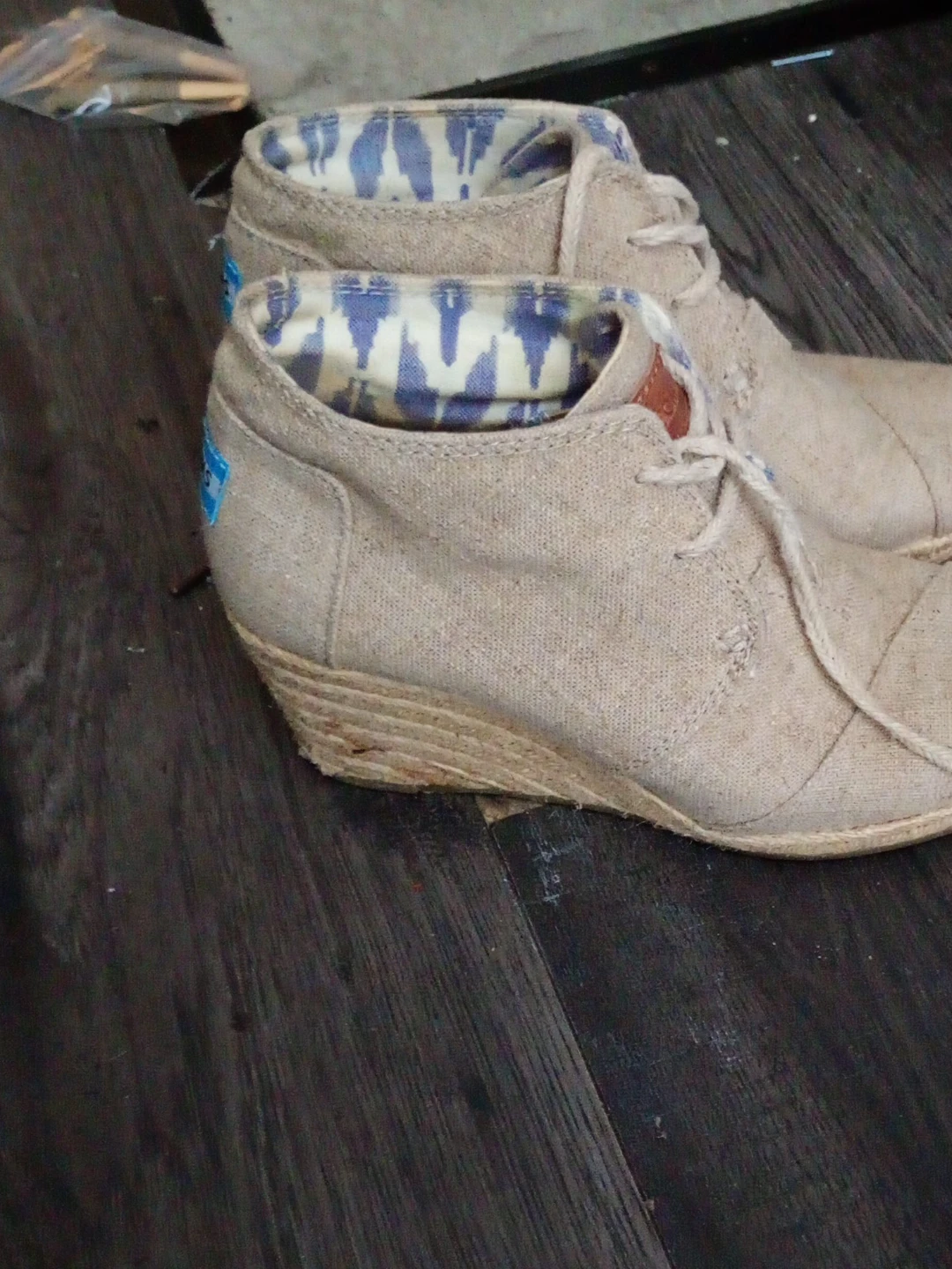 TOMS Women's Wedge Ankle Boots