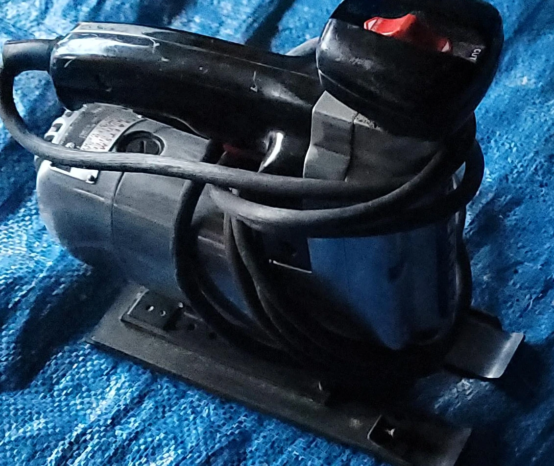 Black Jigsaw Power Tool