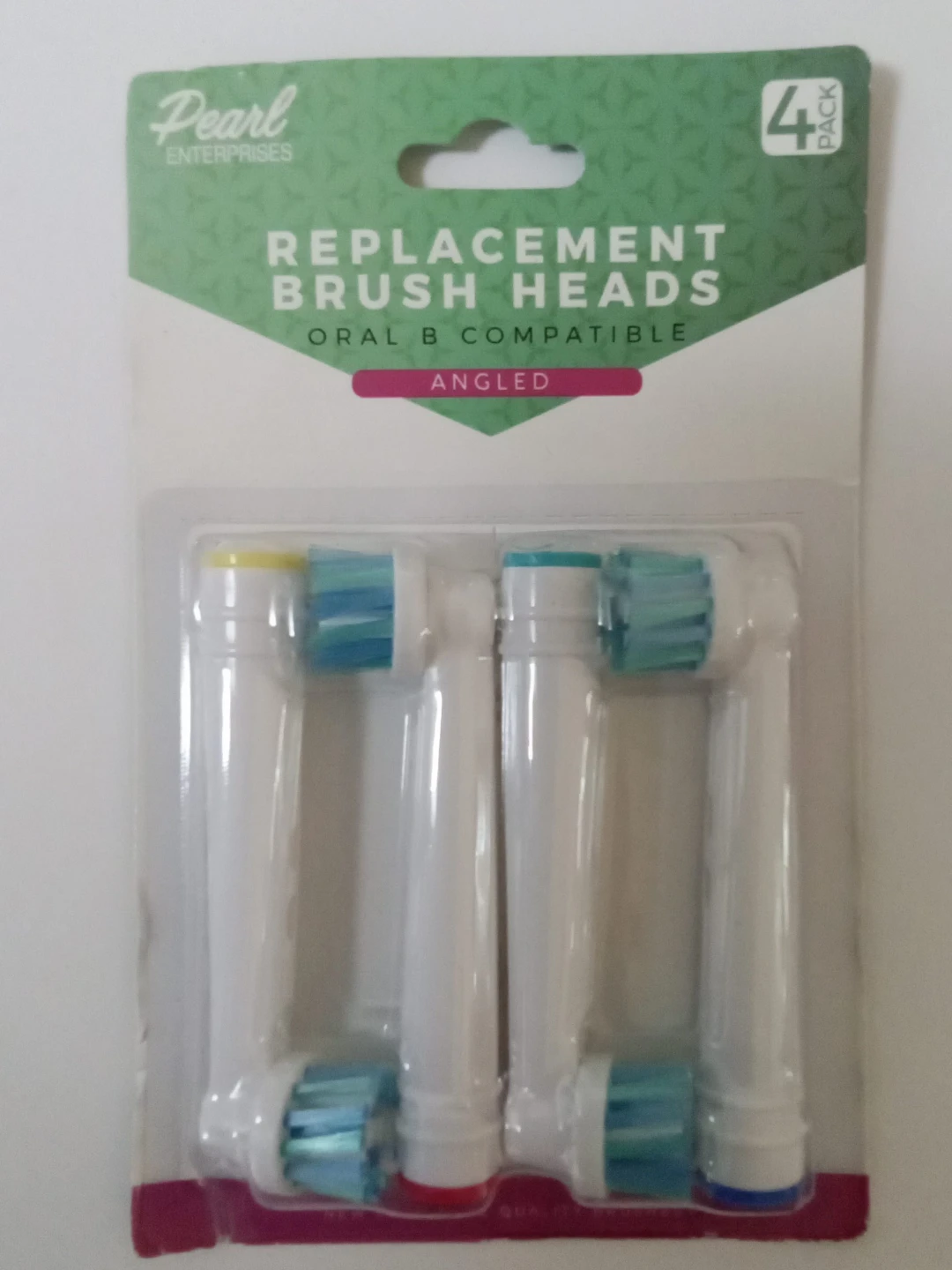 Pearl Enterprises Replacement Brush Heads - 4 Pack