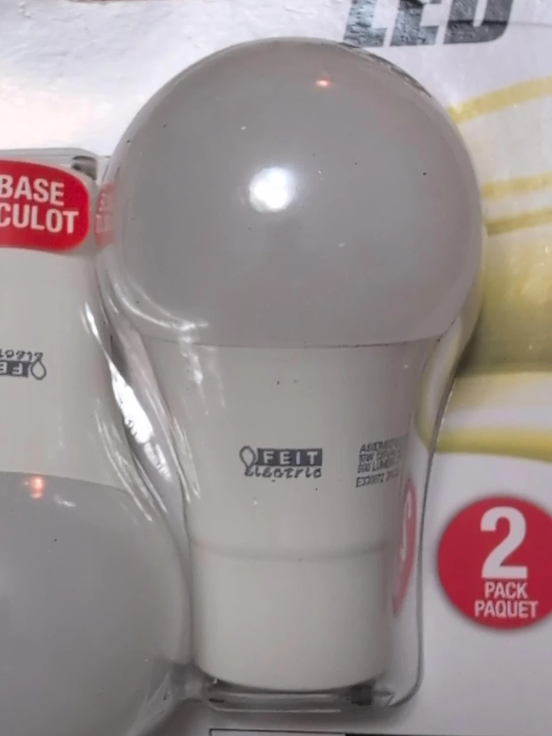 Feit Electric LED Light Bulbs - 2 Pack