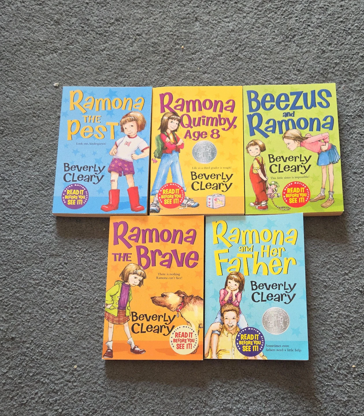 Ramona Quinby books by Beverly Cleary