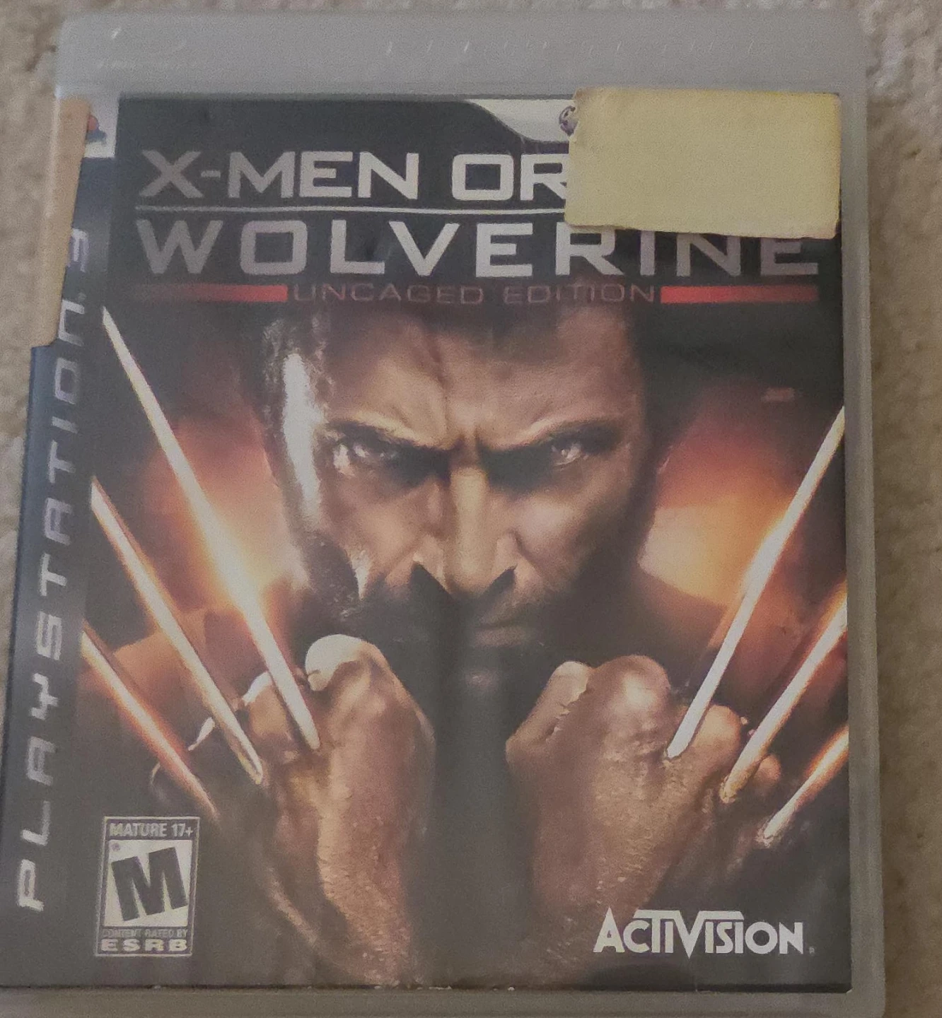 X-Men Origins: Wolverine Uncaged Edition PS3 Game