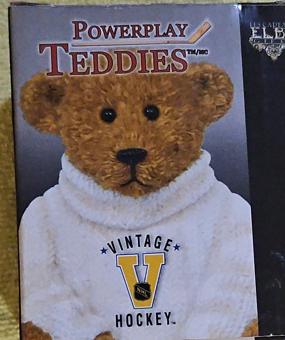 Powerplay Teddies Canucks Vintage Series Mini Teddy