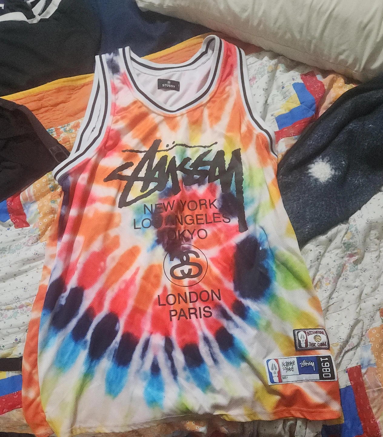 Stüssy Tie-Dye Basketball Jersey