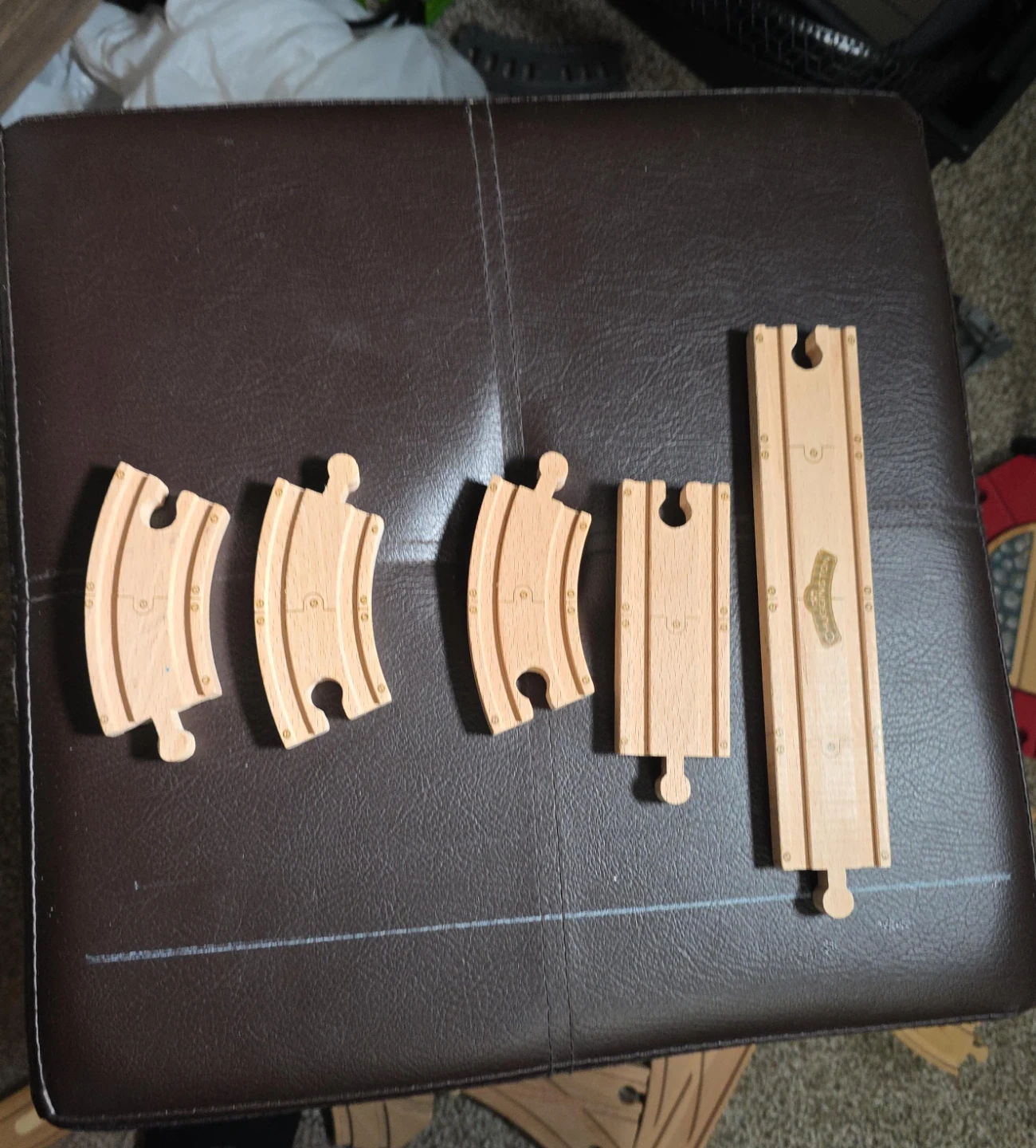 Chuggington Wooden Train Track Pieces