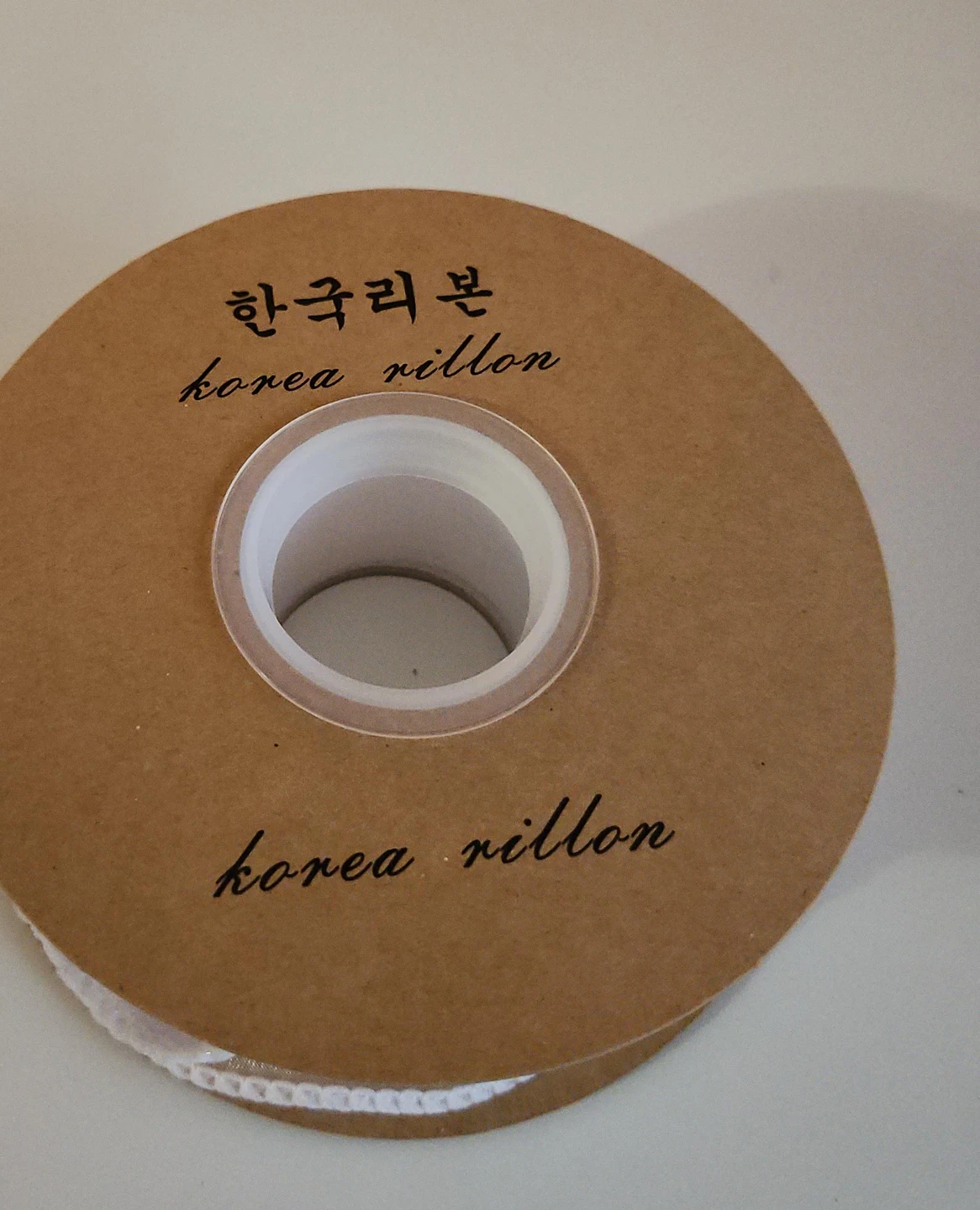 Korea Ribbon White Lace Spool