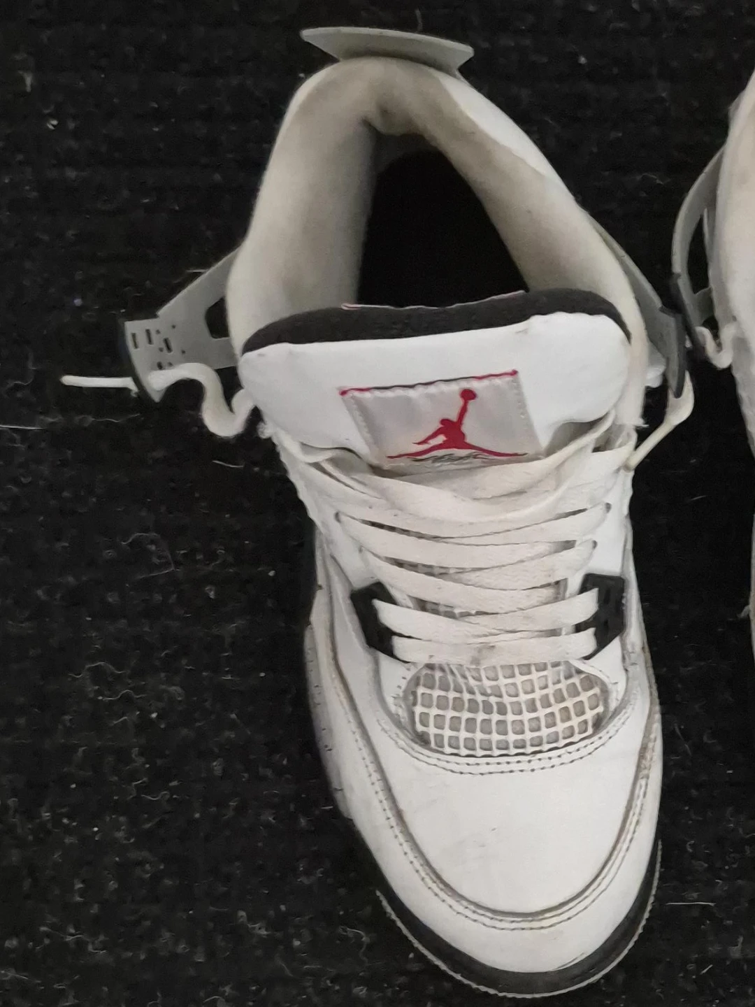 Air Jordan 4 Retro White Cement Sneakers