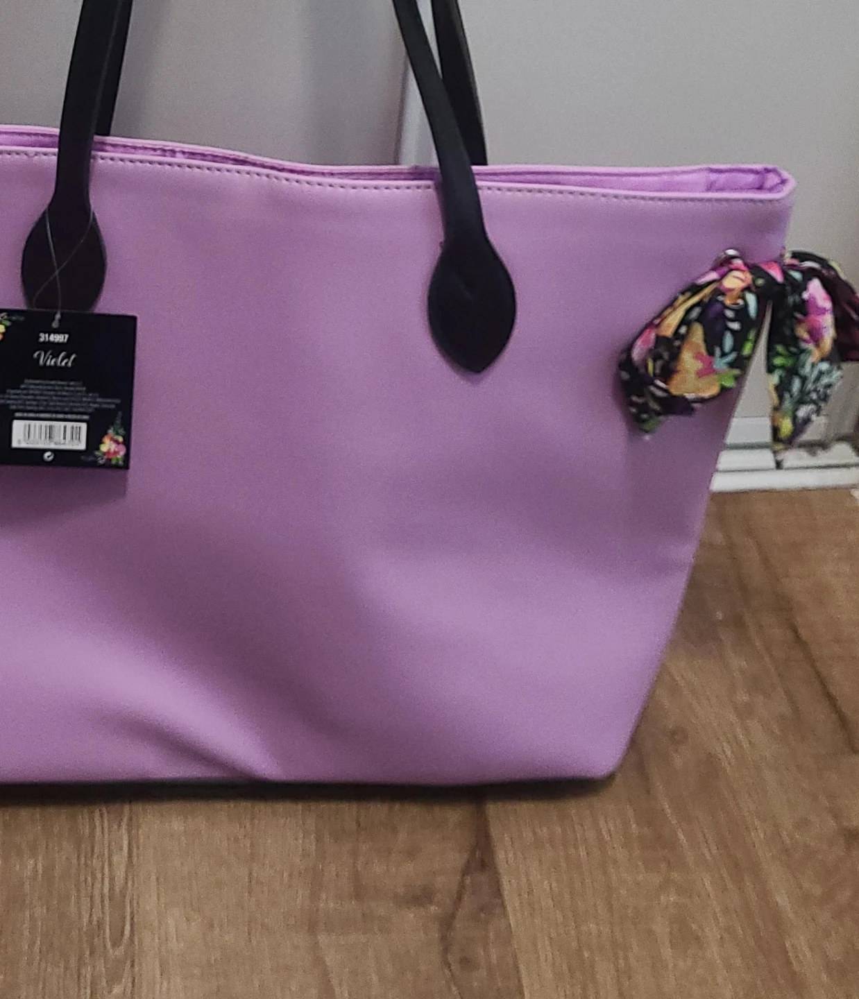 Purple Tote Bag