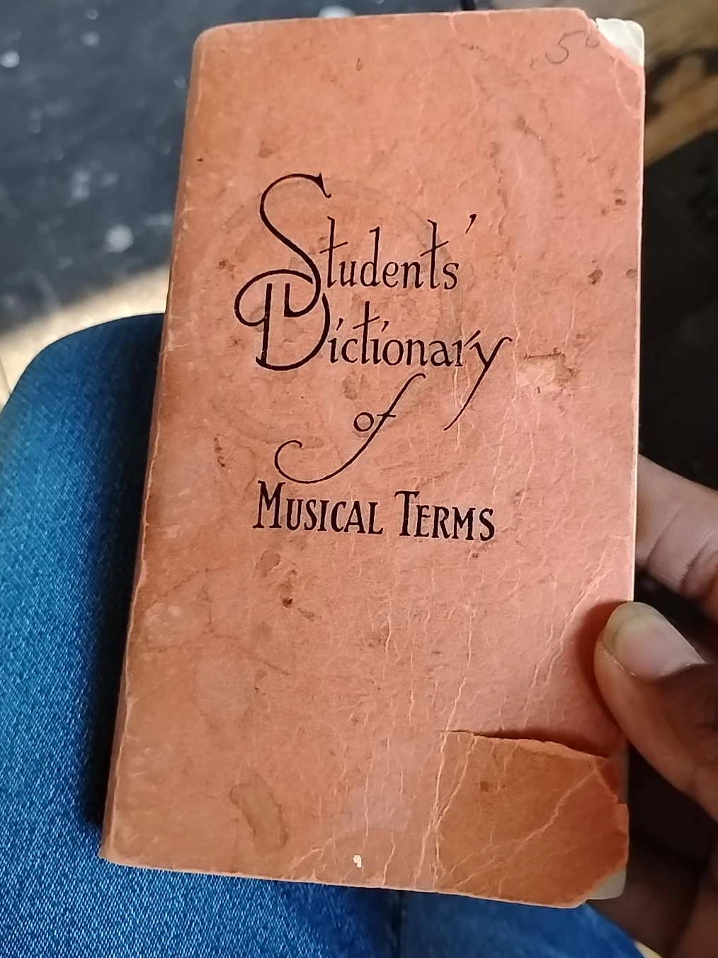 Students' Dictionary of Musical Terms Book