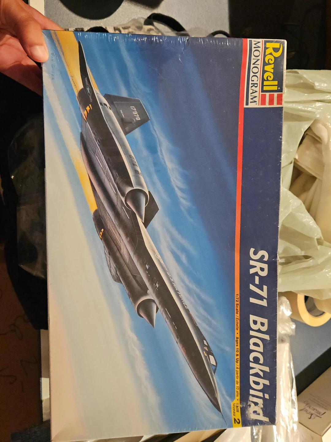 Revell Monogram SR-71 Blackbird Model Kit 1:72 Scale