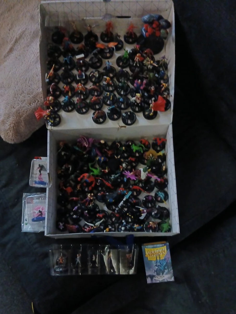 Large Collection of HeroClix Miniatures
