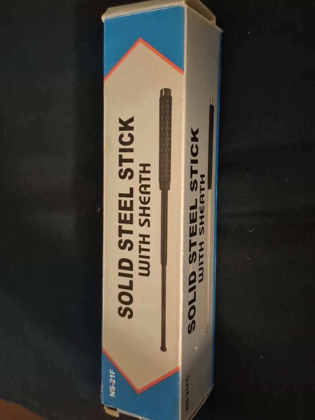 Solid Steel Stick with Sheath