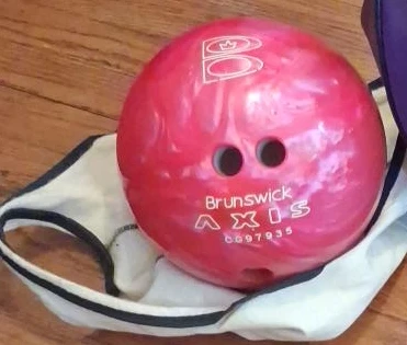Brunswick Axis Pink Bowling Ball