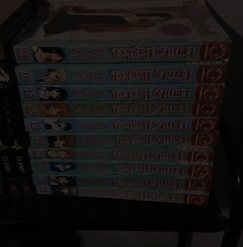 Fruits Basket Manga Volumes 5, 11, 12, 16, 17, 19, 20, 21