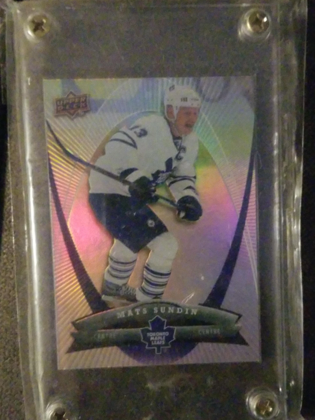 Upper Deck Mats Sundin TML Hockey Card