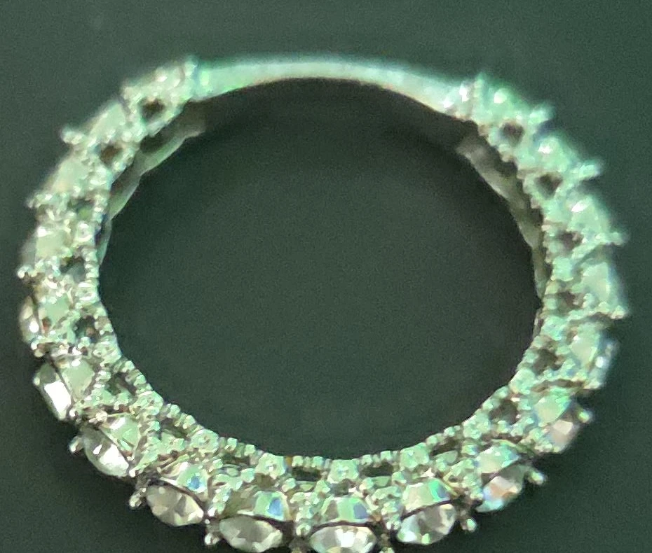 Sparkly Ring with Large Center Stone