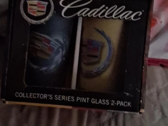 Cadillac Collector's Series Pint Glass 2-Pack