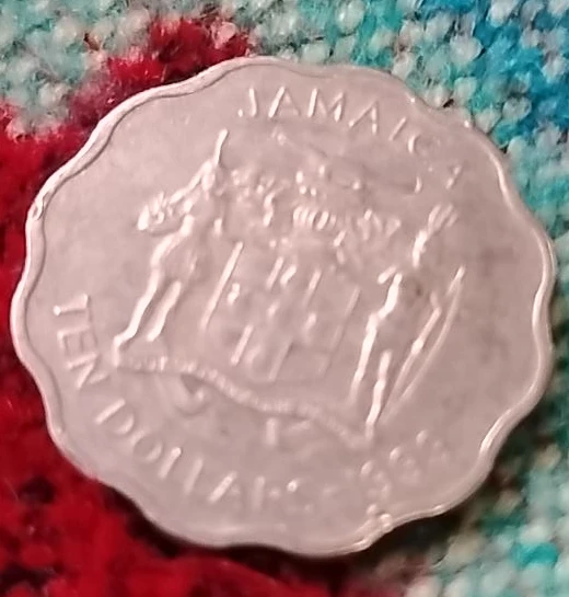 Jamaica Ten Dollars Coin