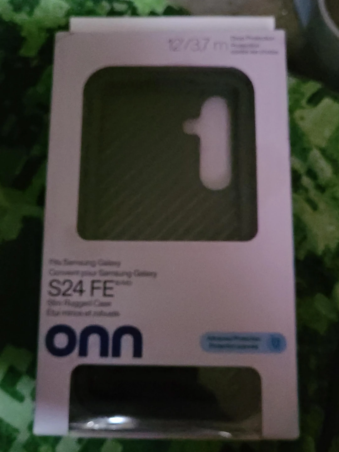 ONN S24 FE Rugged Case for Samsung Galaxy