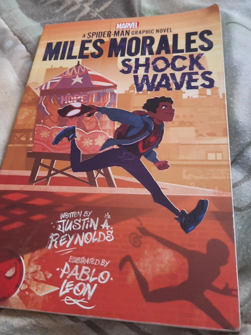 Marvel Miles Morales Shock Waves Graphic Novel