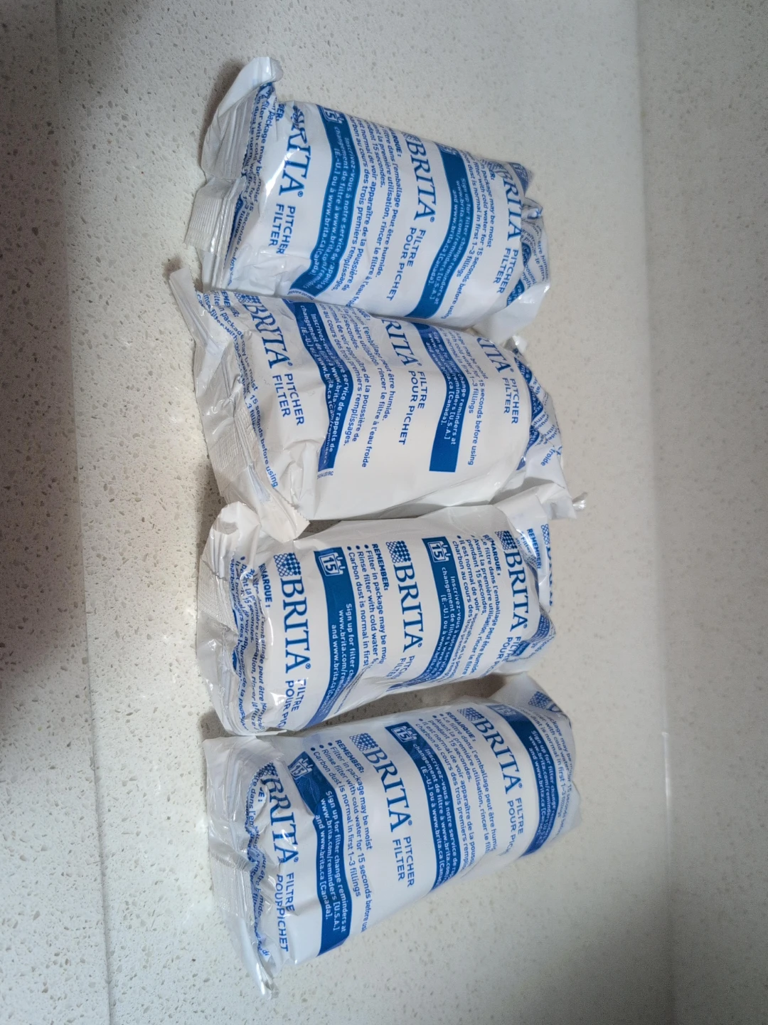 Brita Pitcher Water Filters - 4 Pack