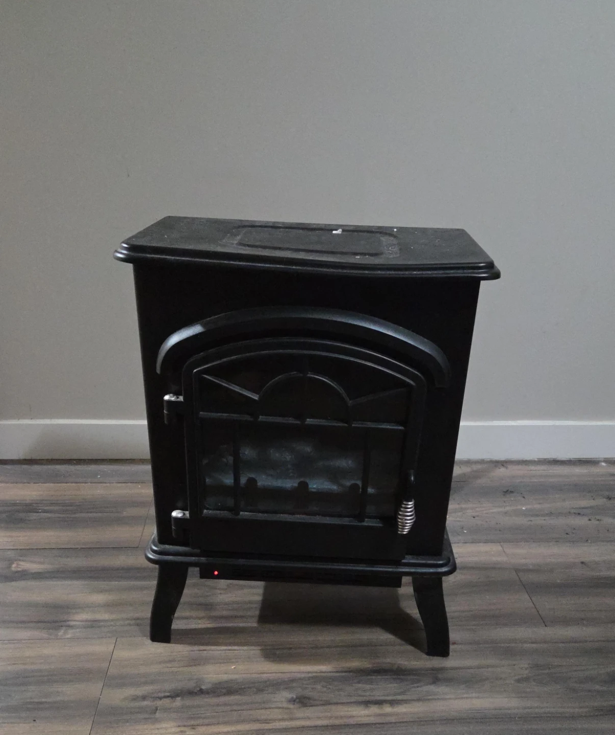 Black Electric Fireplace