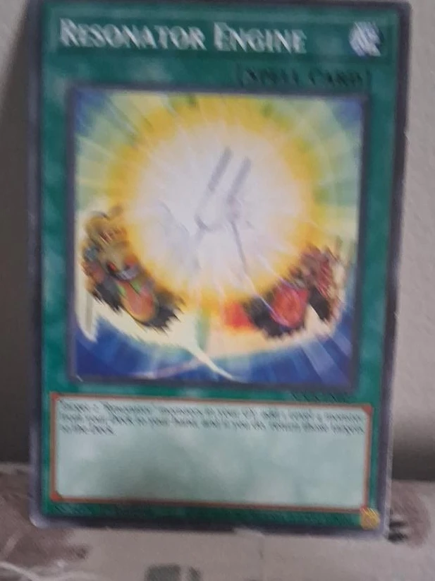 Resonator Engine Yu-Gi-Oh! Spell Card