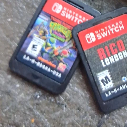 Switch Games - Teenage Mutant Ninja Turtles & RICO London