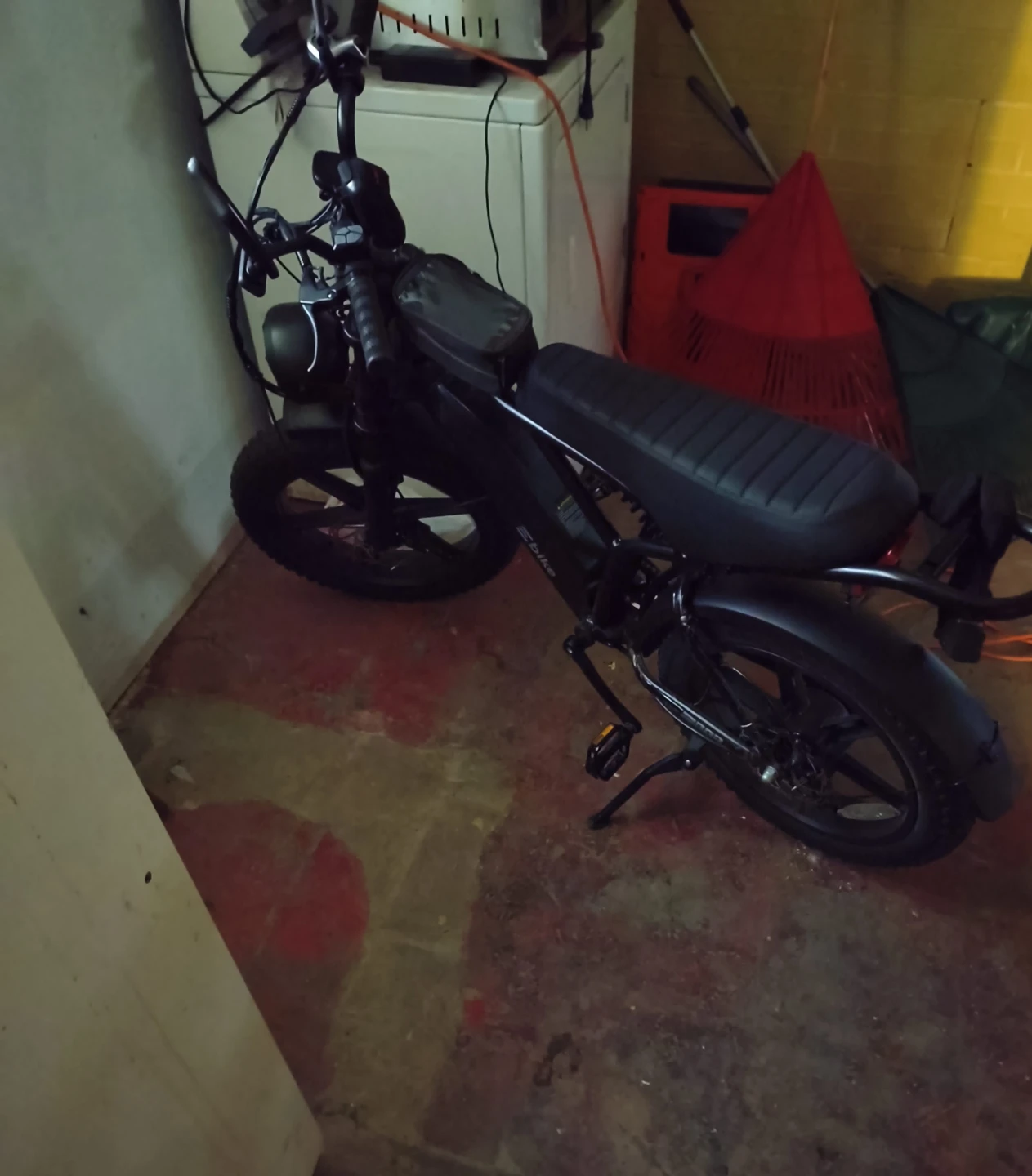 Black E-Bike