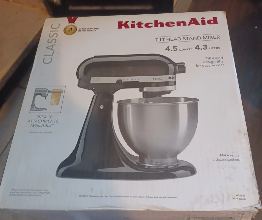 KitchenAid Classic Tilt-Head Stand Mixer Onyx Black