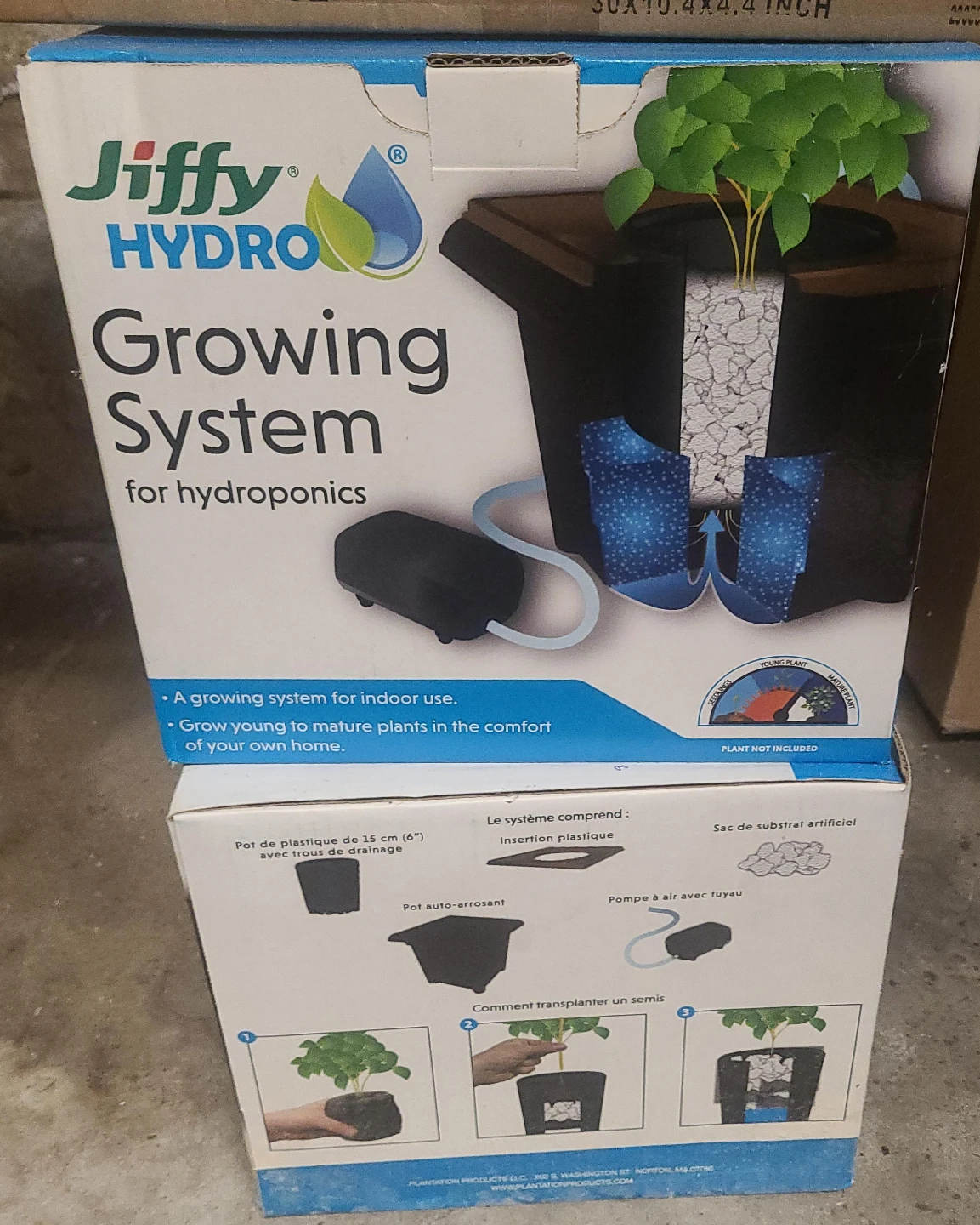 Jiffy Hydro Growing System for Hydroponics