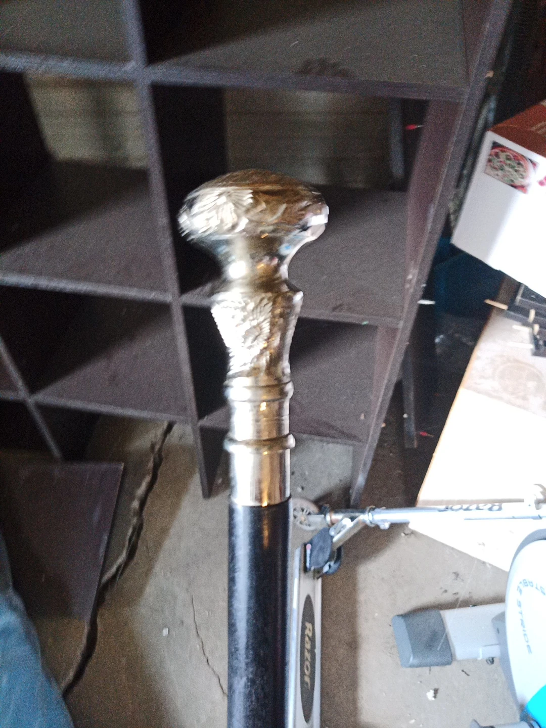 Ornate Handle Walking Cane