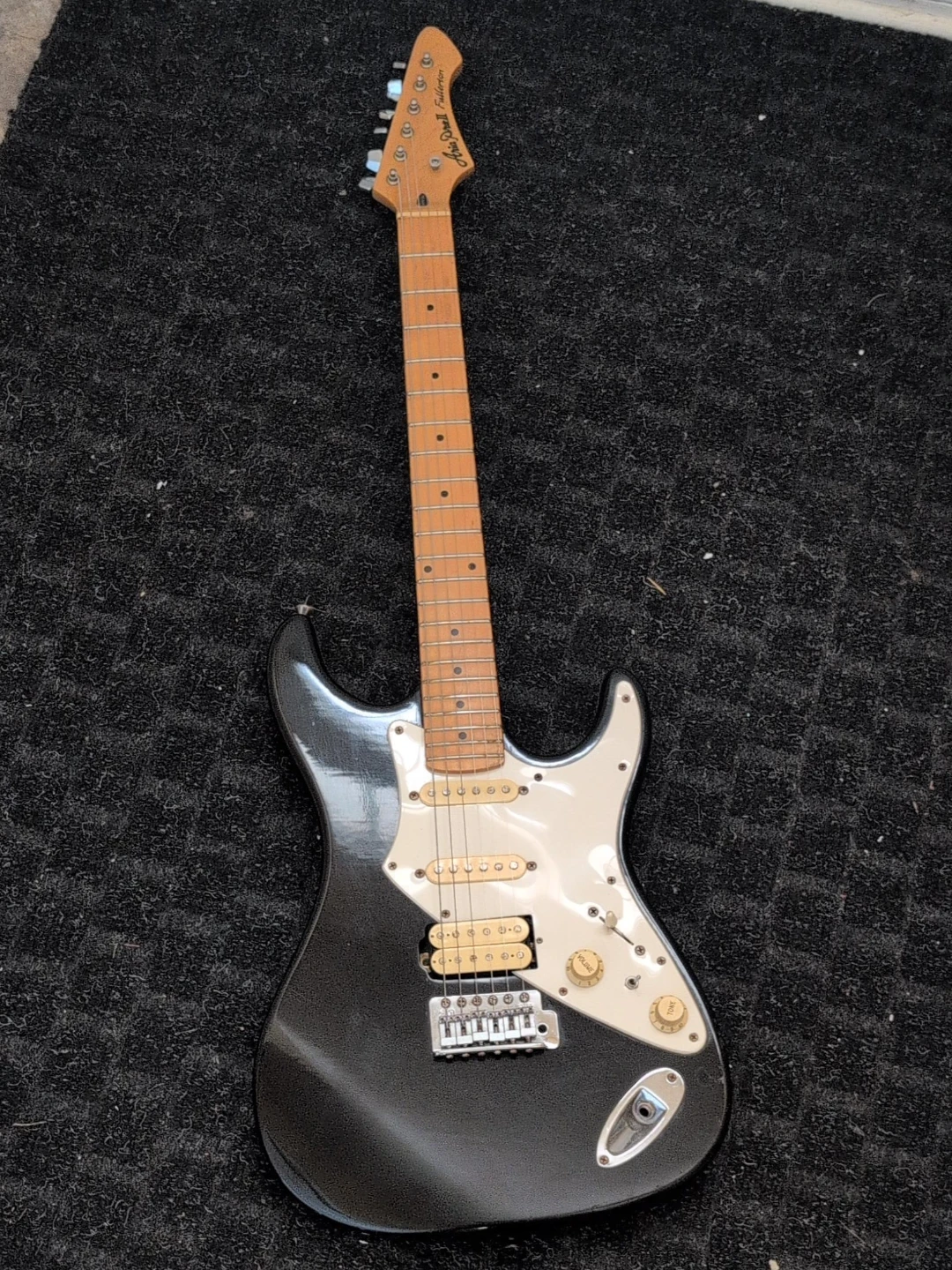 Aria Pro II Fullerton Electric Guitar - Black