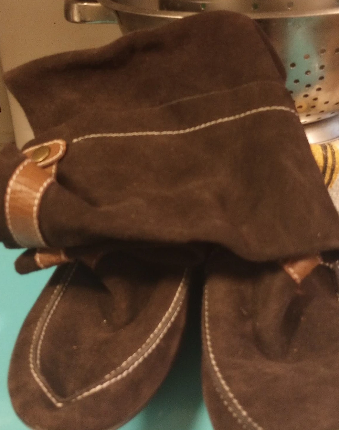 Brown Suede Boots