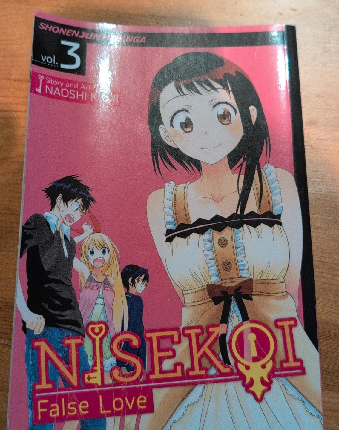 Nisekoi: False Love Manga Vol. 3 by Naoshi Komi