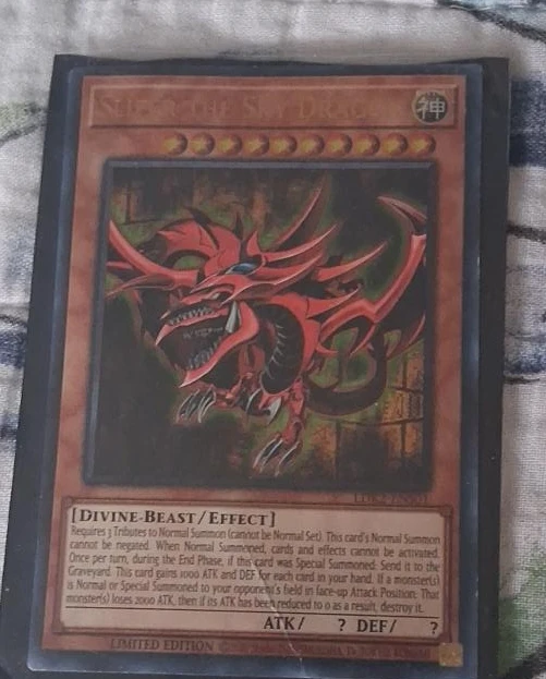 Yu-Gi-Oh! Obelisk the Tormentor Limited Edition Card