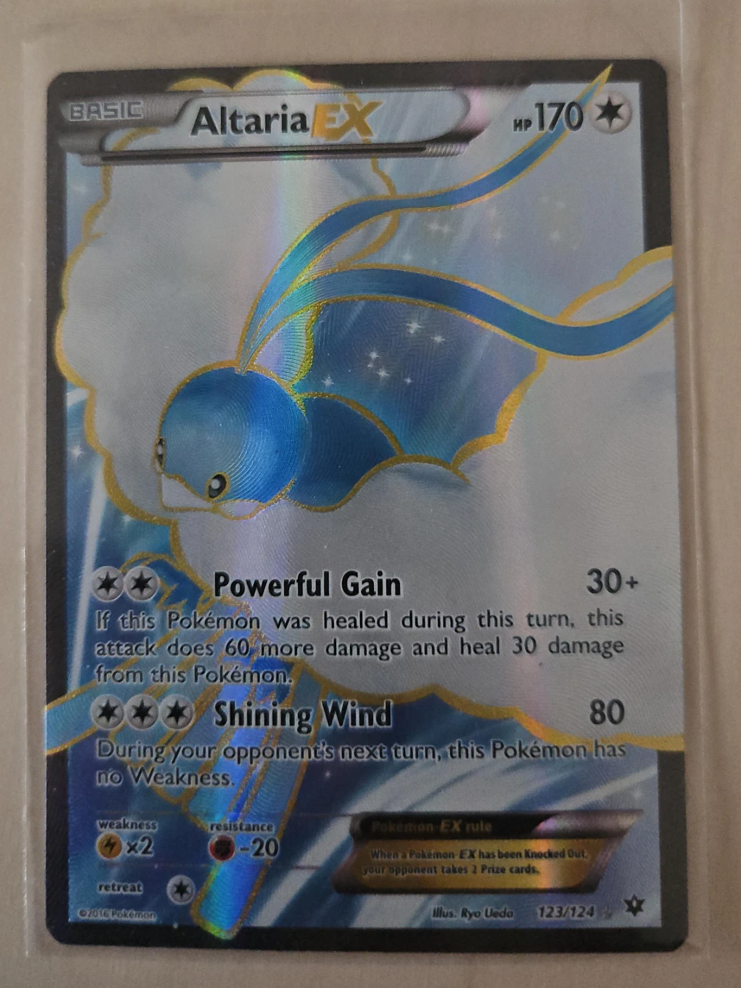 Pokémon Altaria EX #123/124 – XY Fates Collide – Full Art
