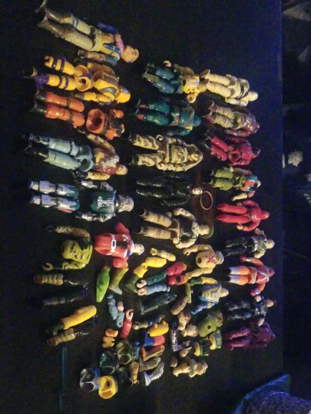 Lot of Vintage GI Joe Action Figures